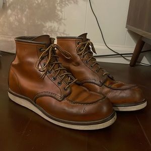 Red Wing Moc Toe boots